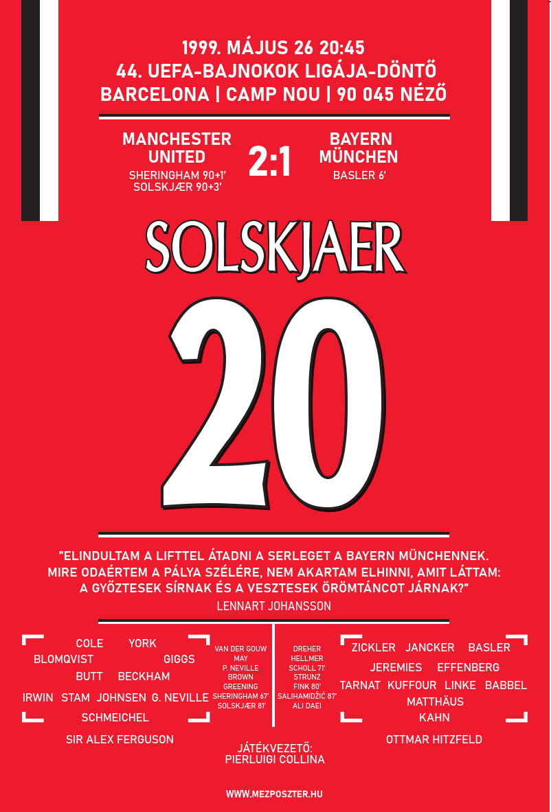 Solksjaer mezposzter