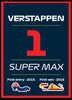 Max Verstappen Mezposzter